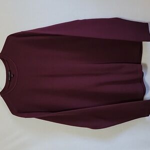 Men's Banana Republic Knitted Sweater, Maroon, Size XL, Pre-owned